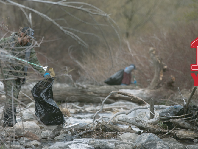 Cleaning up & Giving Back