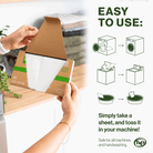 Laundry Detergent Sheets - 62 Count - Happy Elephant USA